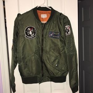 Nasty gal bomber jacket size small